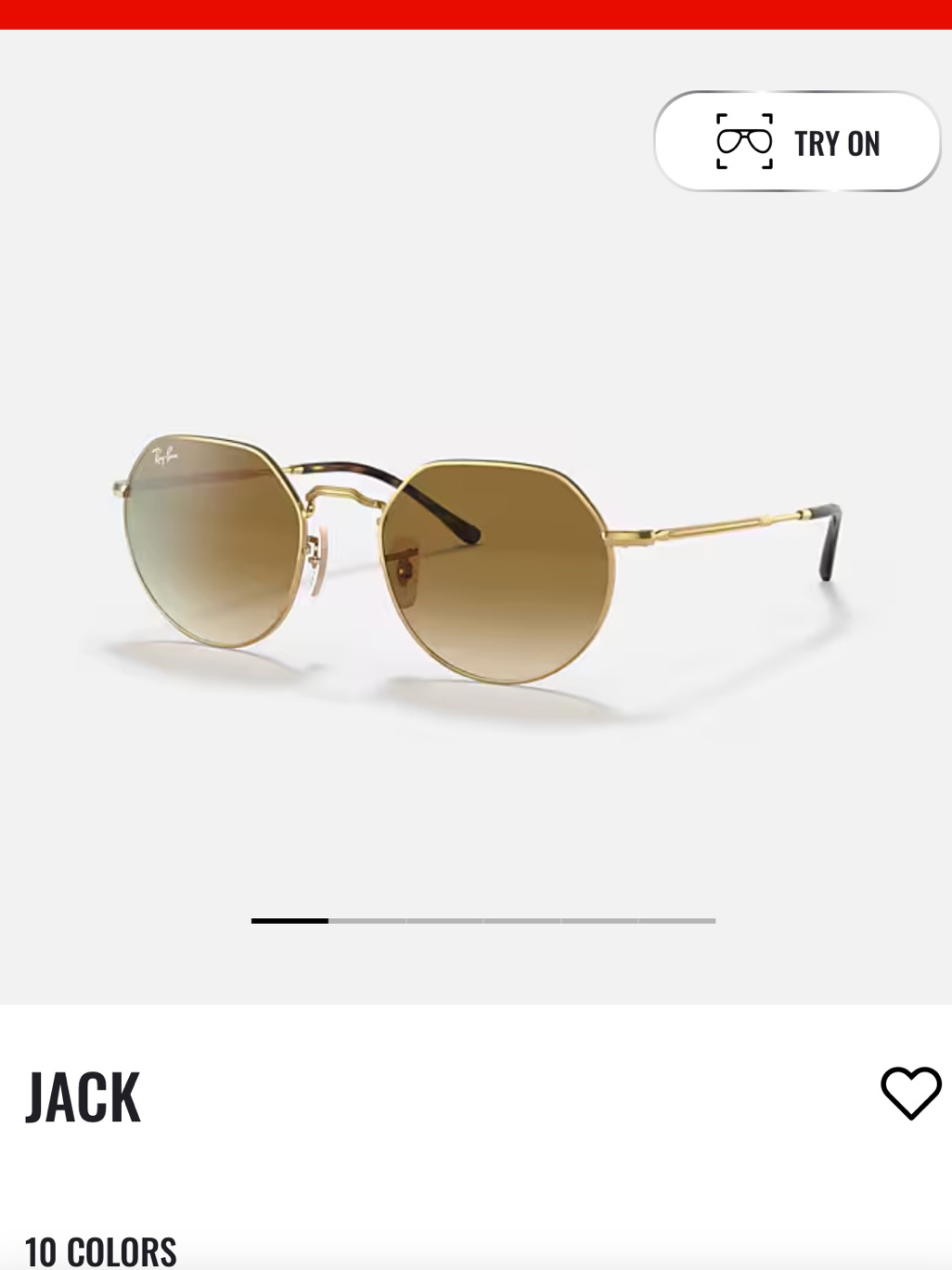 Ray Ban Jack Sunglasses